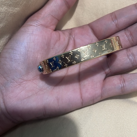 💯 Authentic Louis Vuitton NANOGRAM CUFF - Picture 5 of 5